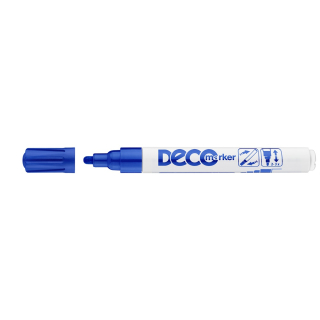 Lakový popisovač ICO DECO Marker modrý