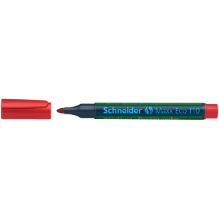 Popisovač na tabule a flipchart 1-3mm SCHNEIDER  Maxx Eco 110 červený
