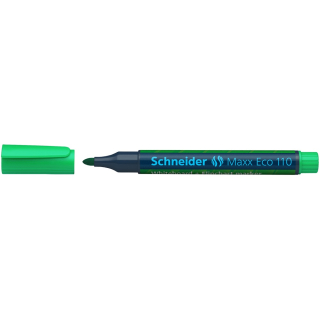 Popisovač na tabule a flipchart 1-3mm SCHNEIDER  Maxx Eco 110 zelený