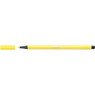 Popisovač 1mm, STABILO Pen 68 citrónovo žltý