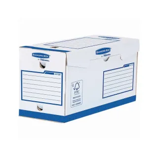 Archívny box extra silný 200mm Fellowes Bankers Box Basic 20ks bielo-modrý