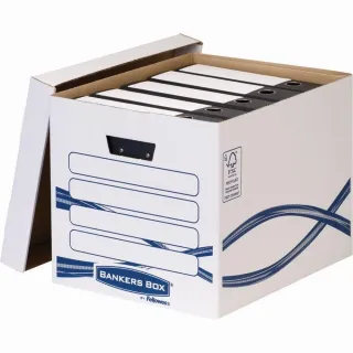 Archívna krabica s odnímateľným vekom Fellowes Bankers Box Basic 10ks v balení