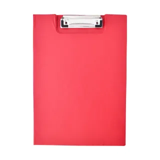 Písacia podložka s klipom a obalom A4 EVOffice červená